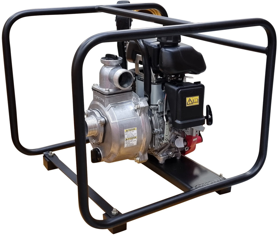 Honda WX15TU 40 mm 1-1/2 inch BSP(M) water pump with roll frame 272 lpm 37 m head