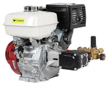 Ketta 11.2222E water blaster pump and engine pack Honda GX390 11 hp (electric start) low speed 275 bar (4000 psi) 15 lpm