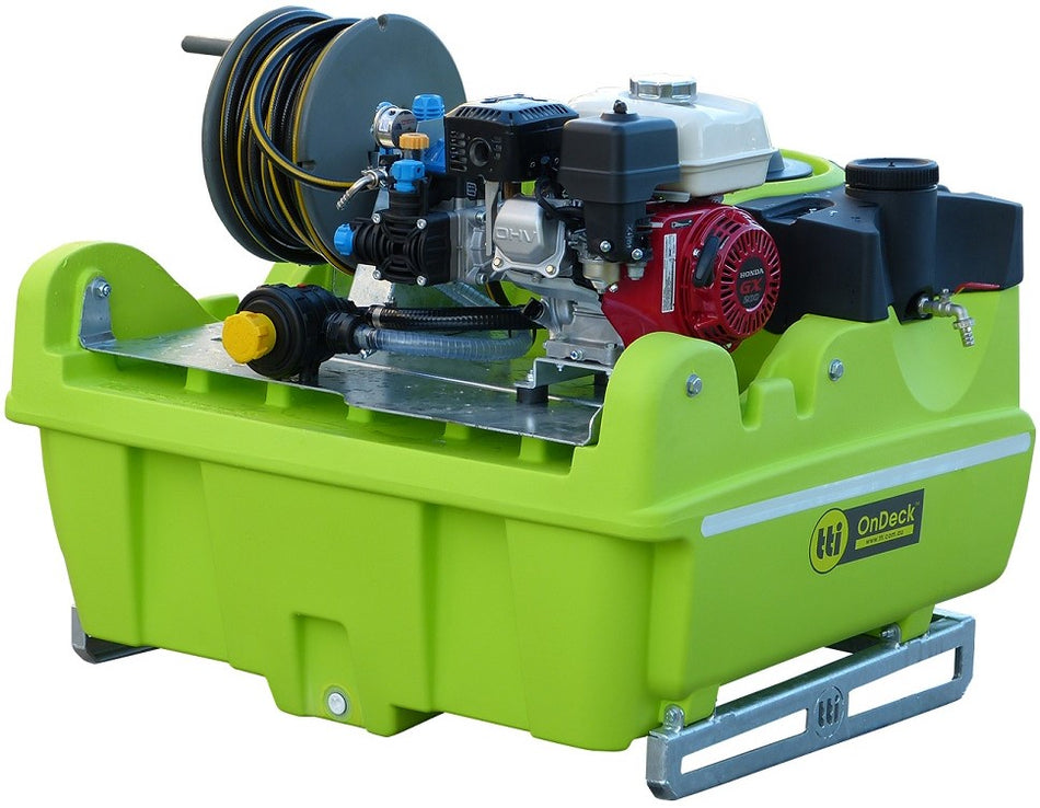 TTi OnDeck Compact 300 litre UTV sprayer 30 m hose and reel Honda GX series engine