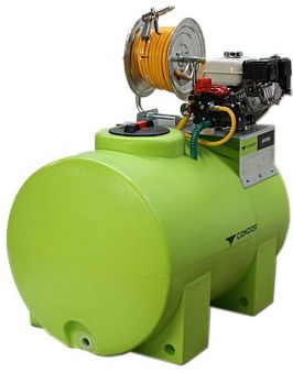 TTi SpotPro 600 litre sprayer 30 m hose reel Honda GX120 3.5 hp AR252 pump 25 lpm 25 bar (362 psi)