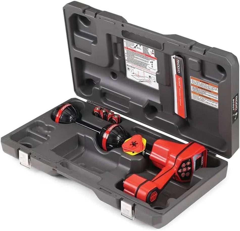 Ridgid 19238 NaviTrack Scout locator - accurate and compact locate tool with automatic depth function