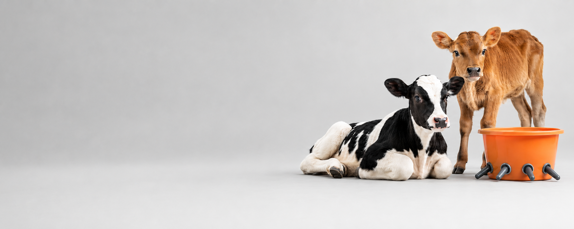 Calf milk pumps