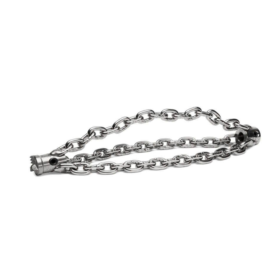 Picote Tiger Drill chain PVC for removing scale and blockages in fragile pipes - all sizes