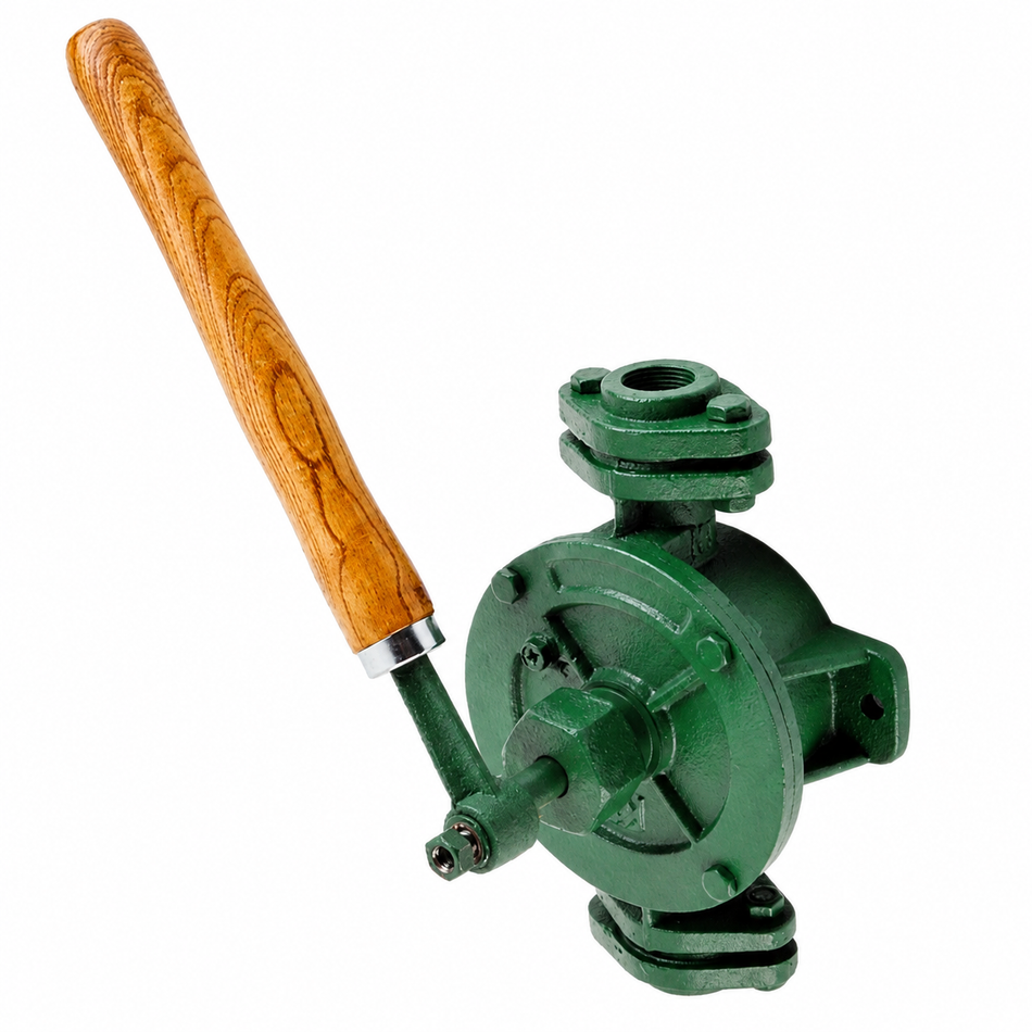 Sigma K3 cast iron hand pump 32 mm 1-1/4 inch BSP(F) 29 lpm for petrol, diesel and water