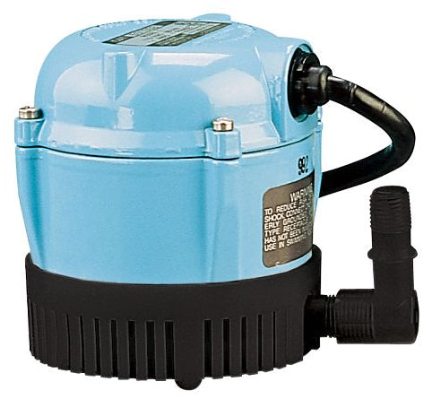 Little Giant 1Y submersible pump 230v continuous duty rated 12.6 lpm 2.3 m head