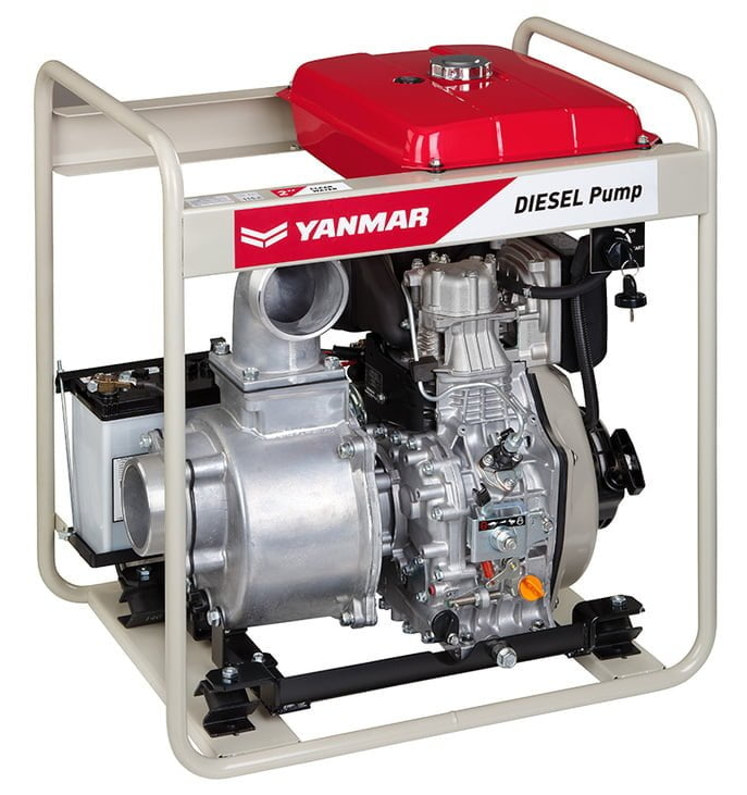 Yanmar diesel YDP20N-3E 50 mm 2 inch BSP(M) water pump 4.7 hp (electric start) 550 lpm 32 m head