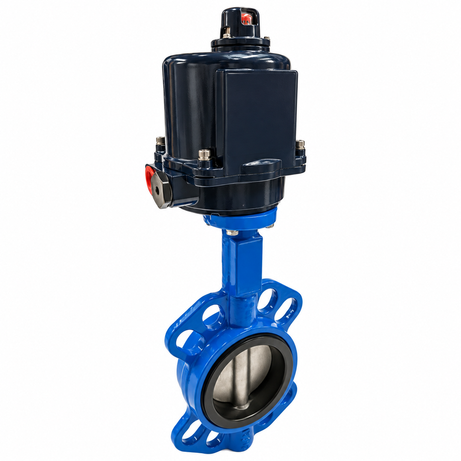 Ketta BFDE series electric butterfly valve 16 bar (232 psi) max (all voltages) - all sizes