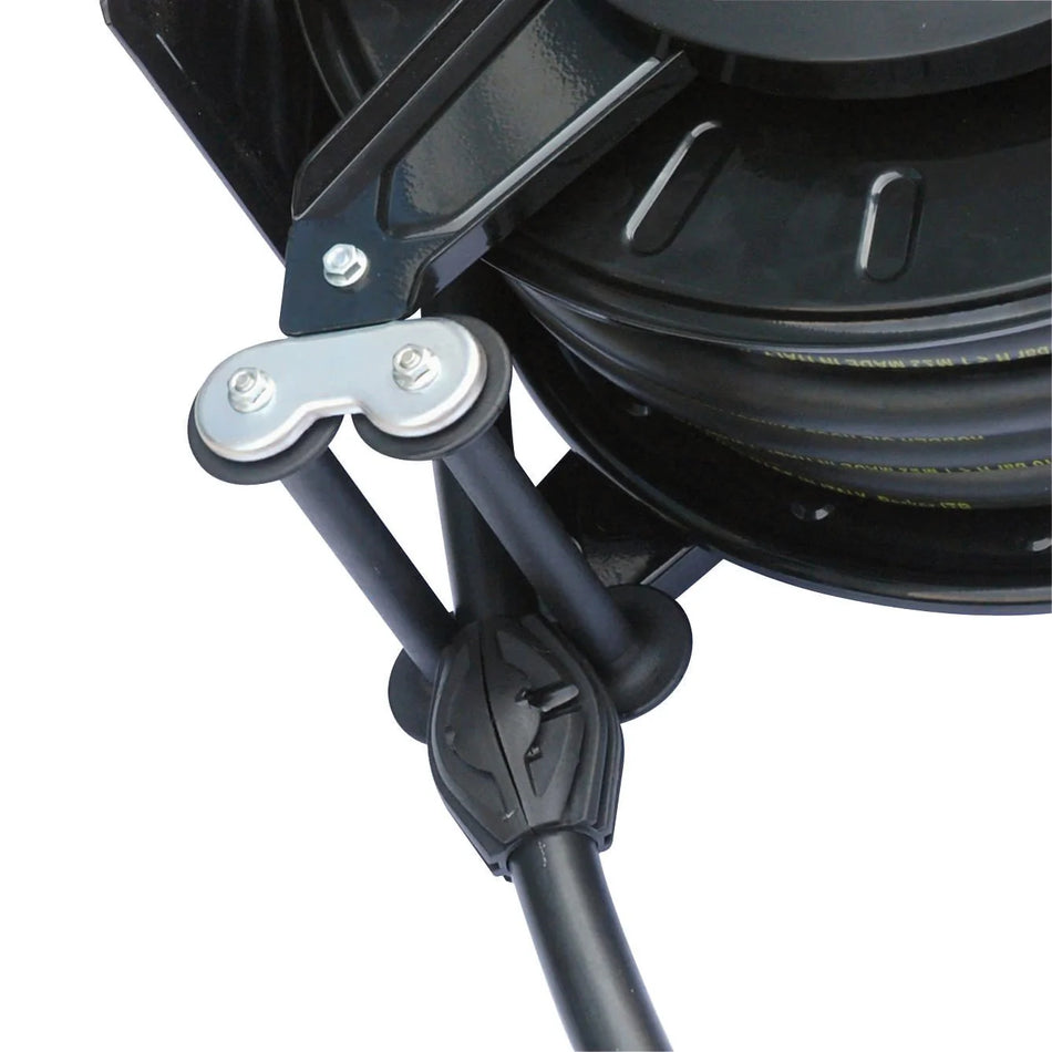 Piusi F0075 series retractable hose reel for oil and diesel assembled with hose 10 bar (145 psi)