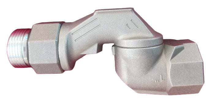 Ketta GT 12.3222 multi-plane aluminium swivel 1 inch BSP(F) x 1 inch BSP(M) 120 lpm