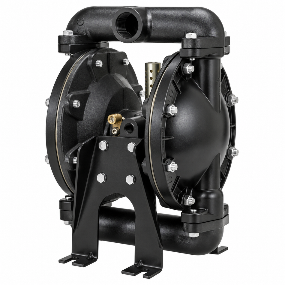 Ketta GA1F 25 mm (1 inch) NPT(F) aluminium air operated diaphragm pump 133 lpm 8.3 bar (120 psi) - all options