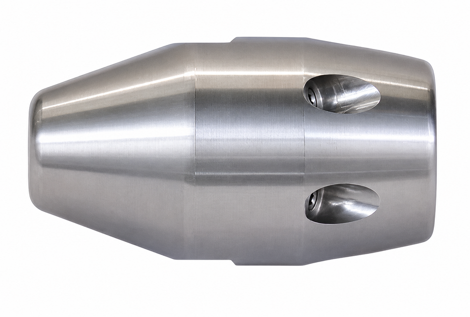 Roberto Bruna Alien 1/2 inch BSP(F) rotating drain jetter nozzle for difficult pipe blockages