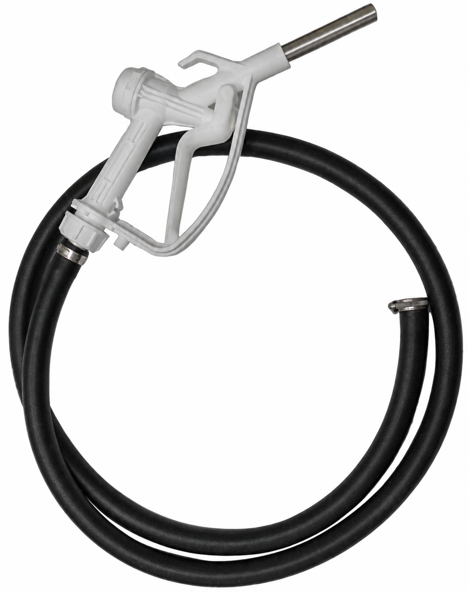 Piusi F1476 series AdBlue dispensing nozzle with 19 mm (3/4 inch) hose kit