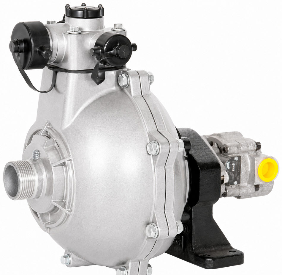 Ketta FKS 1-1/2 inch hydraulic driven single impeller pump 270 lpm 60 m head