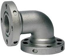 Piusi F1082400A flanged 90° elbow and hardware kit