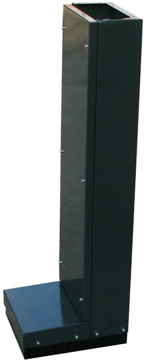 Piusi F1270800C black pedestal stand kit for Cube cabinet pumps