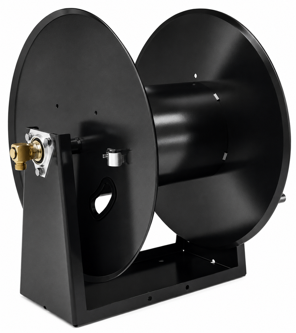 Ketta Magnum series hose reel  for 10 to 13 mm (3/8 to 1/2 inch) ID hose 250 bar (3600 psi)