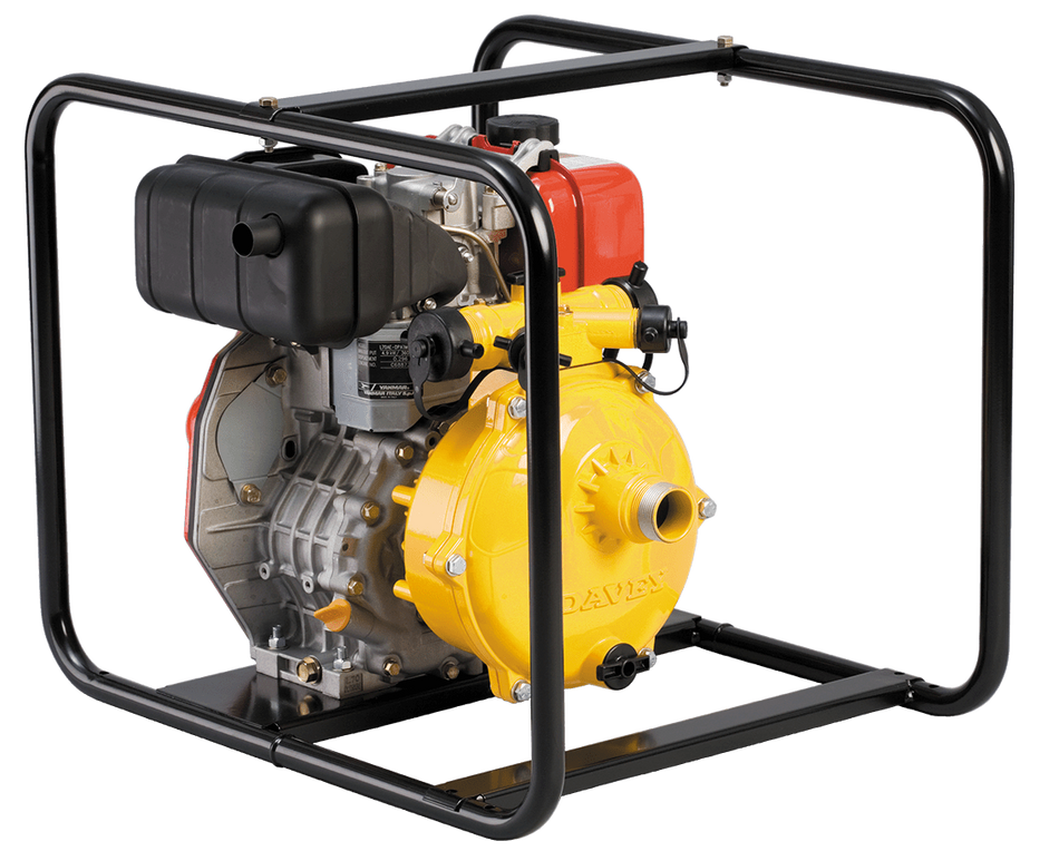 Davey Firefighter 5170YE yellow single impeller pump Yanmar L70 7.0 hp diesel 540 lpm 92 m head