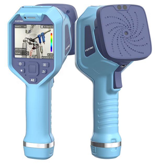 Fotric TD2 acoustic imaging camera - see sound, spot leaks faster - detects sound from 20Hz–20kHz