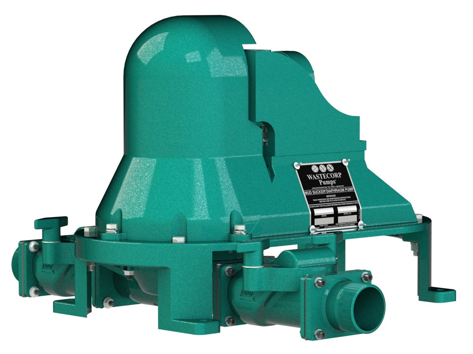 Wastecorp 3FA-HP Mud Sucker 3 inch hydraulic driven diaphragm pump 300 lpm 15 m head
