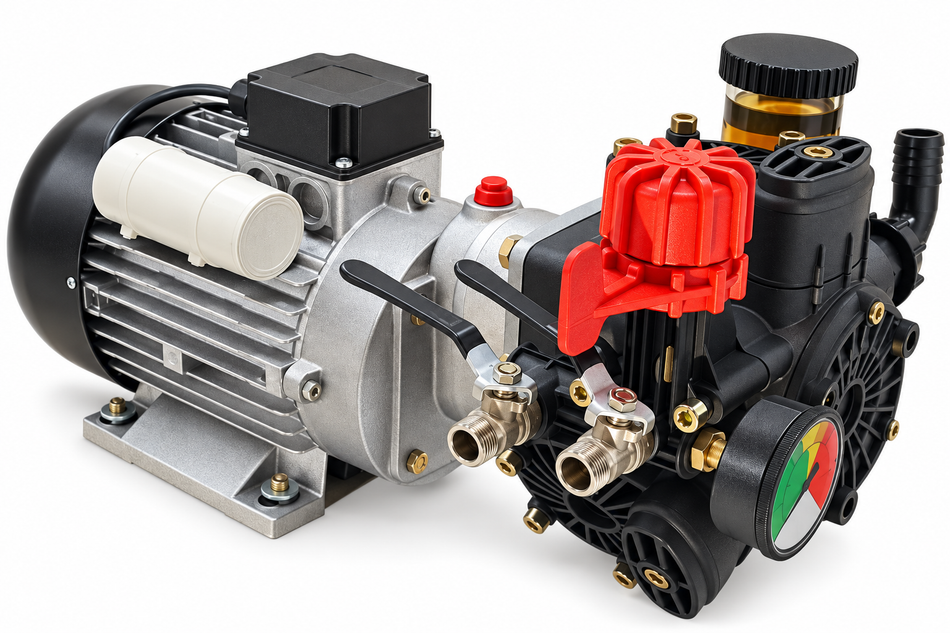 Annovi Reverberi AR303 electric diaphragm pump 230/415v 30 lpm 40 bar (580 psi)