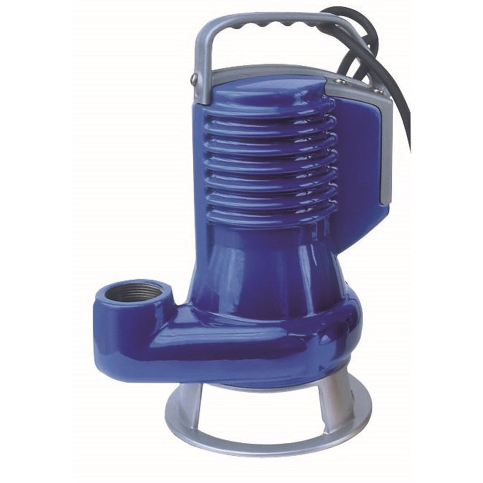 ZEN-DGBLUE100/2/G40VMEX - Pump Submersible Iecex Dirty Water Domestic 420L/M 11.6M 0.75KW