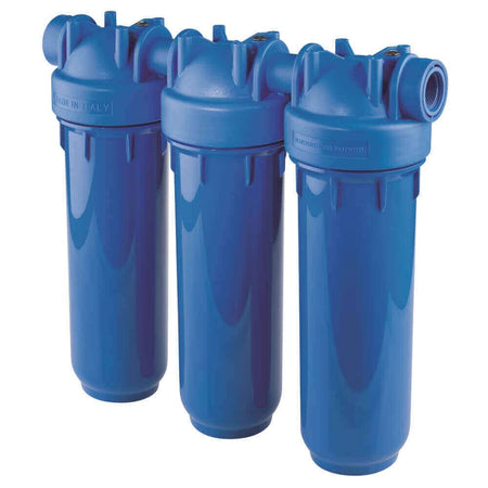 DP Trio Filter Housing 10” Std 1” In/Out With Spanner & Bracket