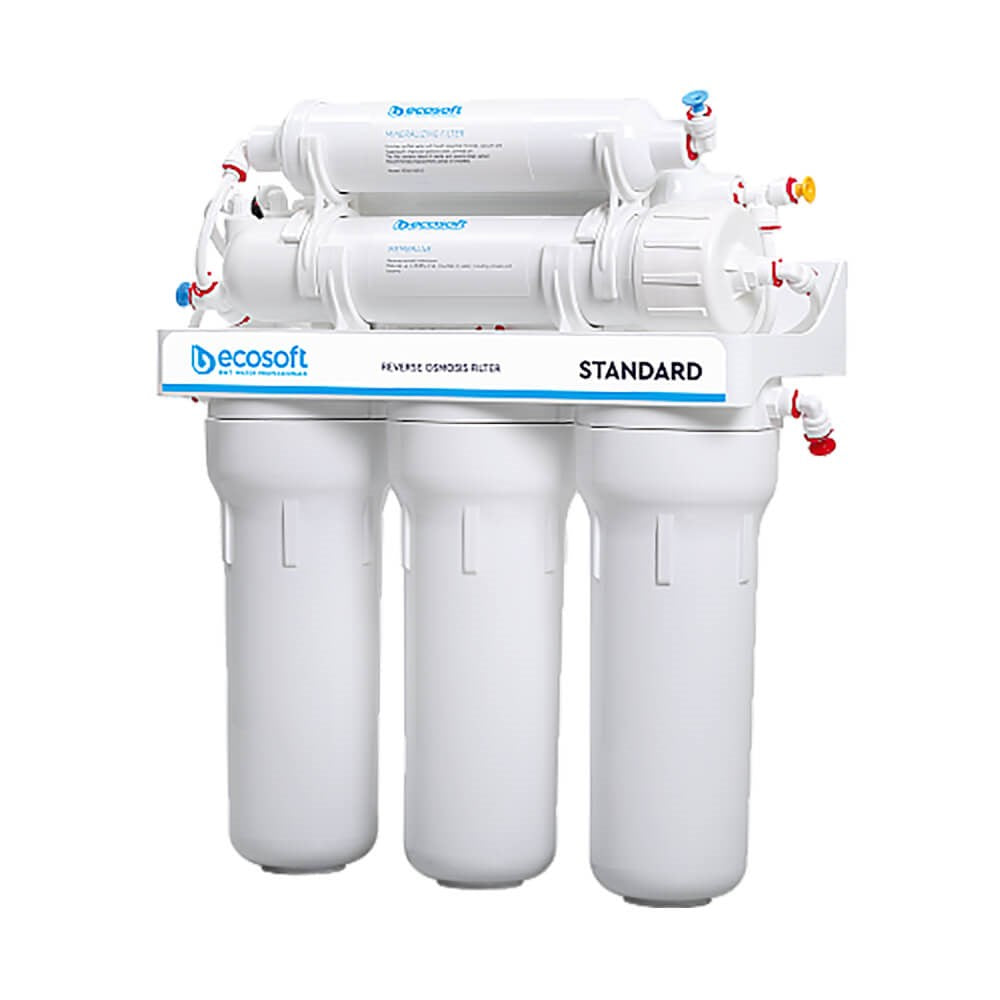 ECOSOFT Underbench Reverse Osmosis Ro With Remineralising And Pressure Tank 189LPD