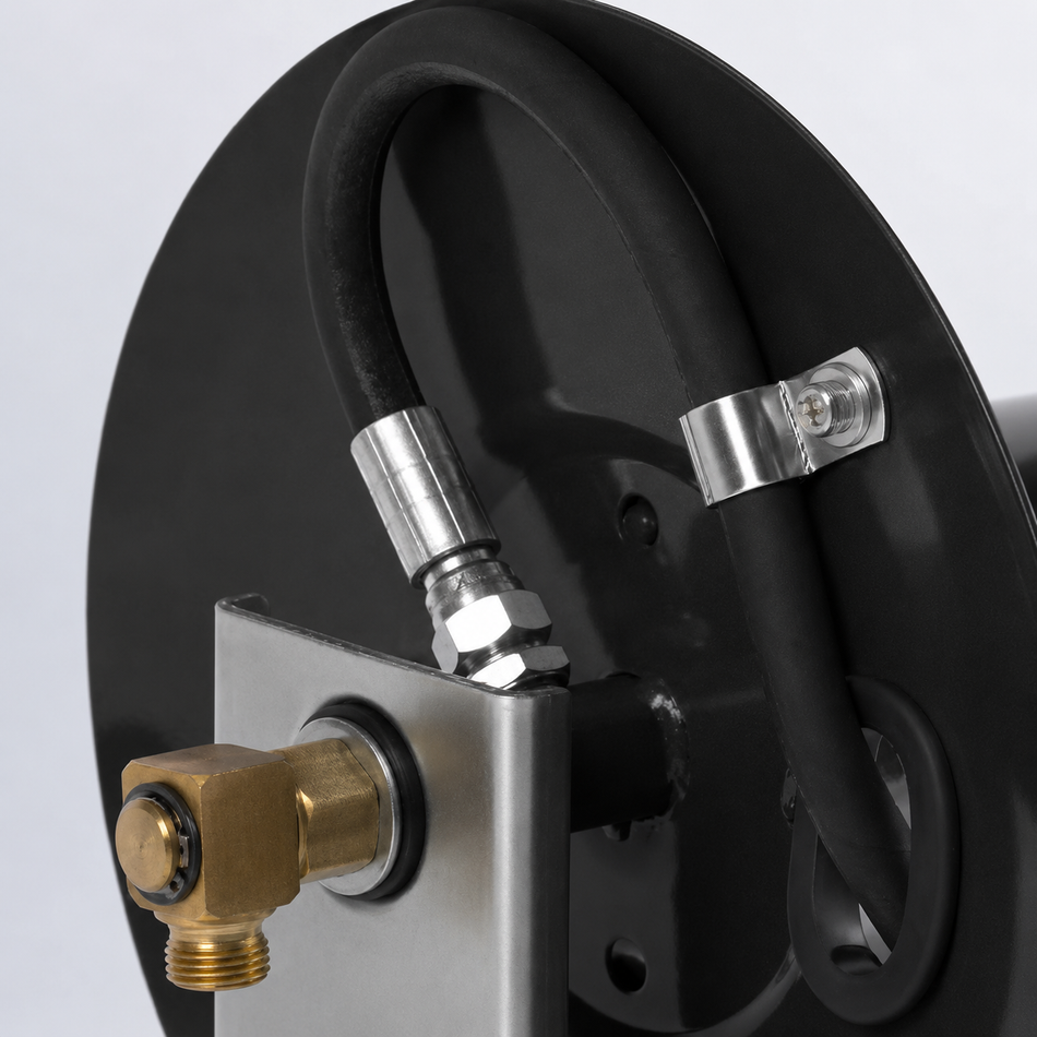 Ketta Magnum Baby 2000 hose reel for 40 m x 10 mm (3/8 inch) hose 250 bar (3600 psi)
