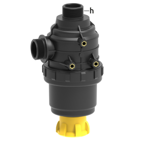 Arag 314 series 32 mm 1-1/4 inch BSP(M) line strainer suction filter