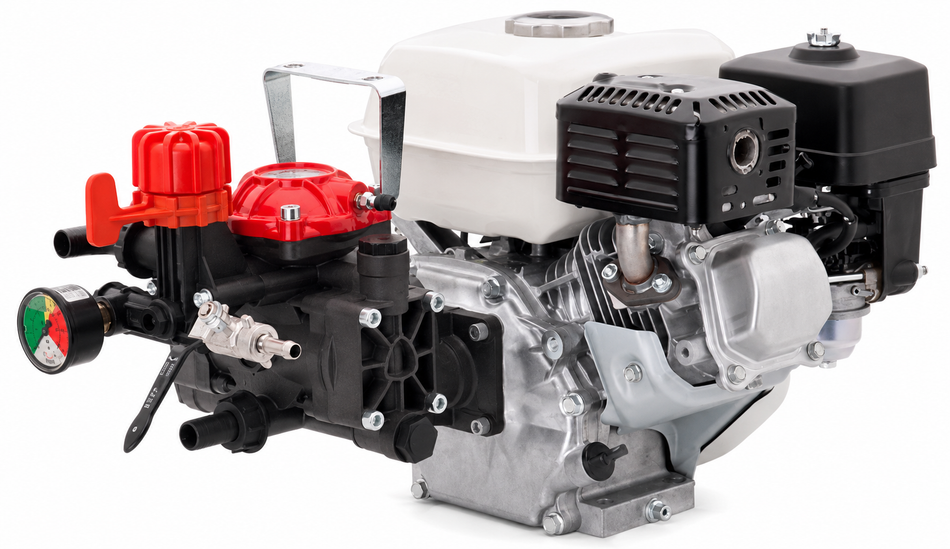 Ketta SpotPro 220 litre skid sprayer with hose reel Honda GX series engine and Annovi Reverberi diaphragm pump - all options