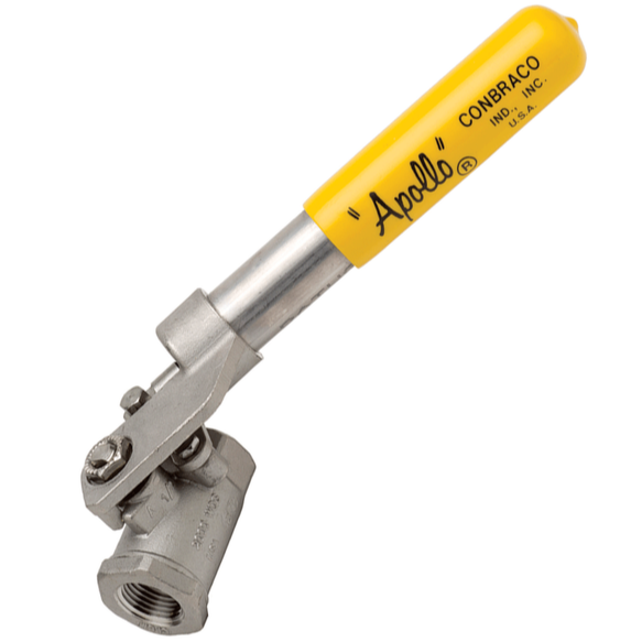 Apollo 76-502-P01A 3/8 BSP(F) deadman ball valve Stainless Steel ...