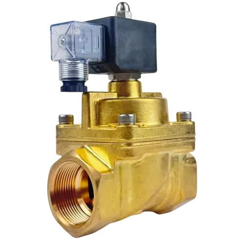 Ketta B75HH series brass high pressure solenoid valve (normally closed - power to open) 80 bar (1160 psi) - all sizes