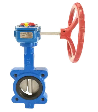 Ketta BFL butterfly valve lugged ductile iron (with hand wheel and gearbox) -20°C to 90°C (40°C potable) 16 bar (232 psi) - all sizes