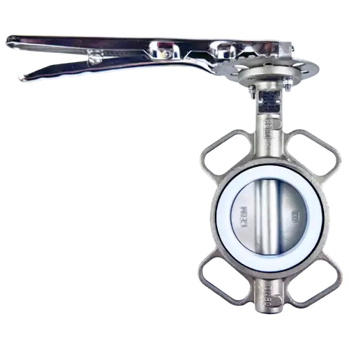 Ketta BFS series 316 stainless steel butterfly valve manual lever type -10°C to 120°C 10 bar (145 psi) - all sizes