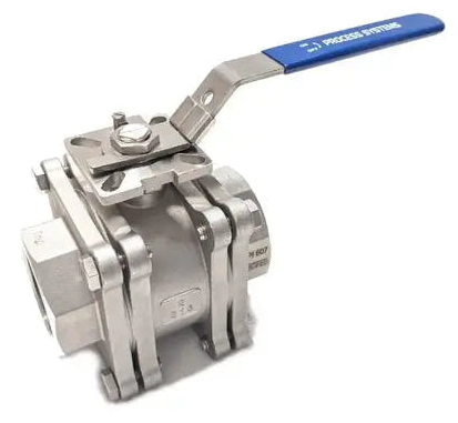 Ketta BLF series stainless steel manual ball valve (fire safe) with BSP/NPT thread options 130 bar (1885 psi) - all sizes