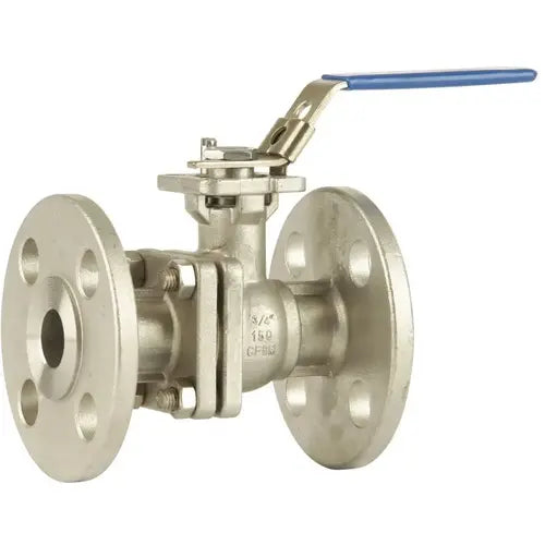 Ketta BLSF ball valve lever type 316 stainless steel ANSI 150 flanged 20 bar (290 psi) -20°C to 180°C - all sizes