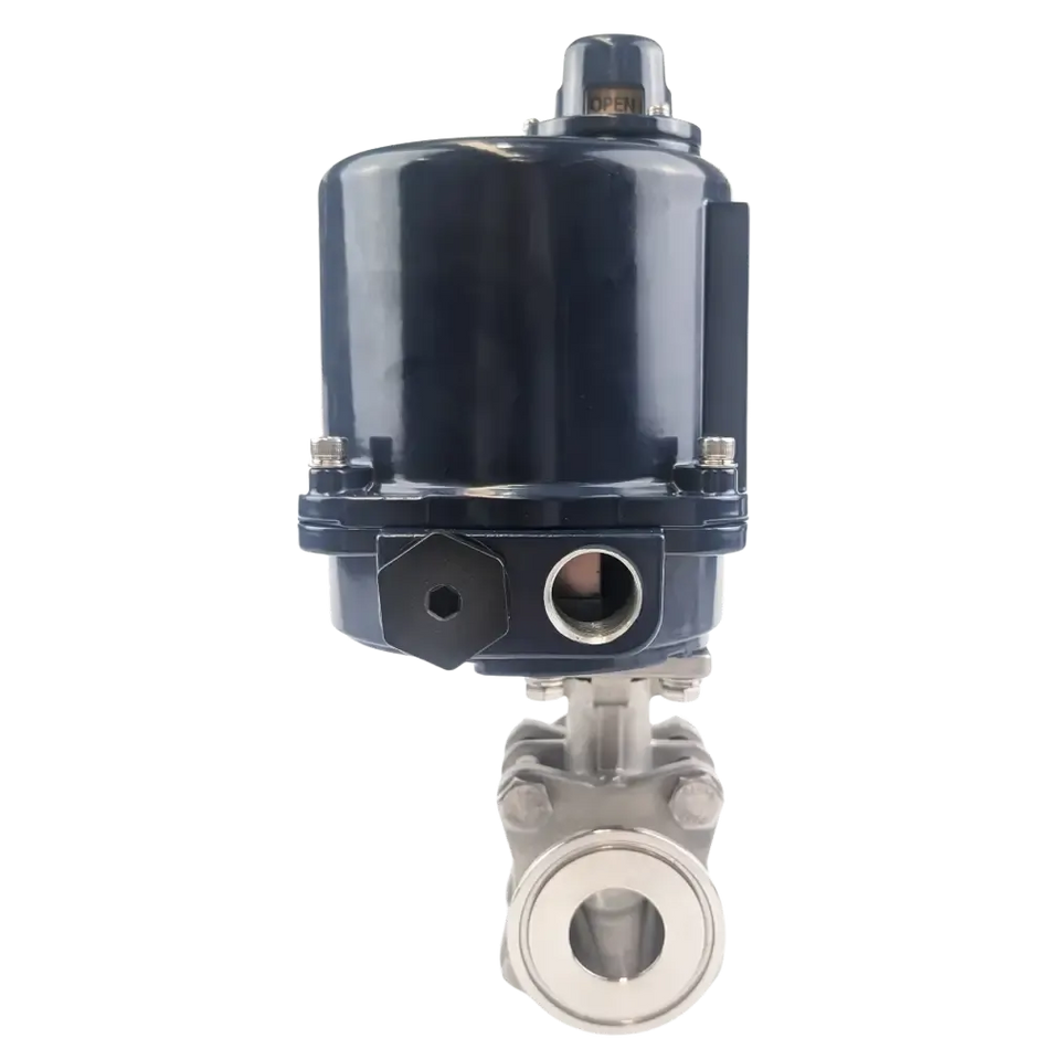 Ketta BLSTE electric ball valve Stainless Steel Tri-clover - all sizes