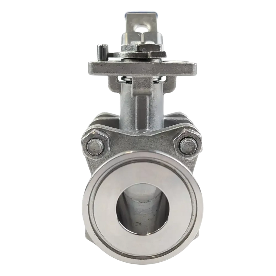 Ketta BLST manual ball valve 316 stainless steel Tri-clover -20°C to 180°C 63 bar (914 psi) - all sizes