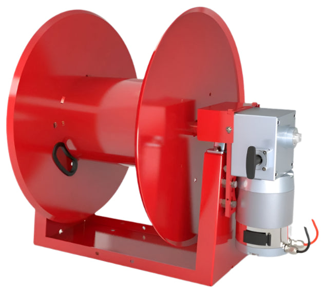 Sauro Rossi Magnum E 12v hose reel for 110 m x 10 mm hose 250 bar (3626 psi)