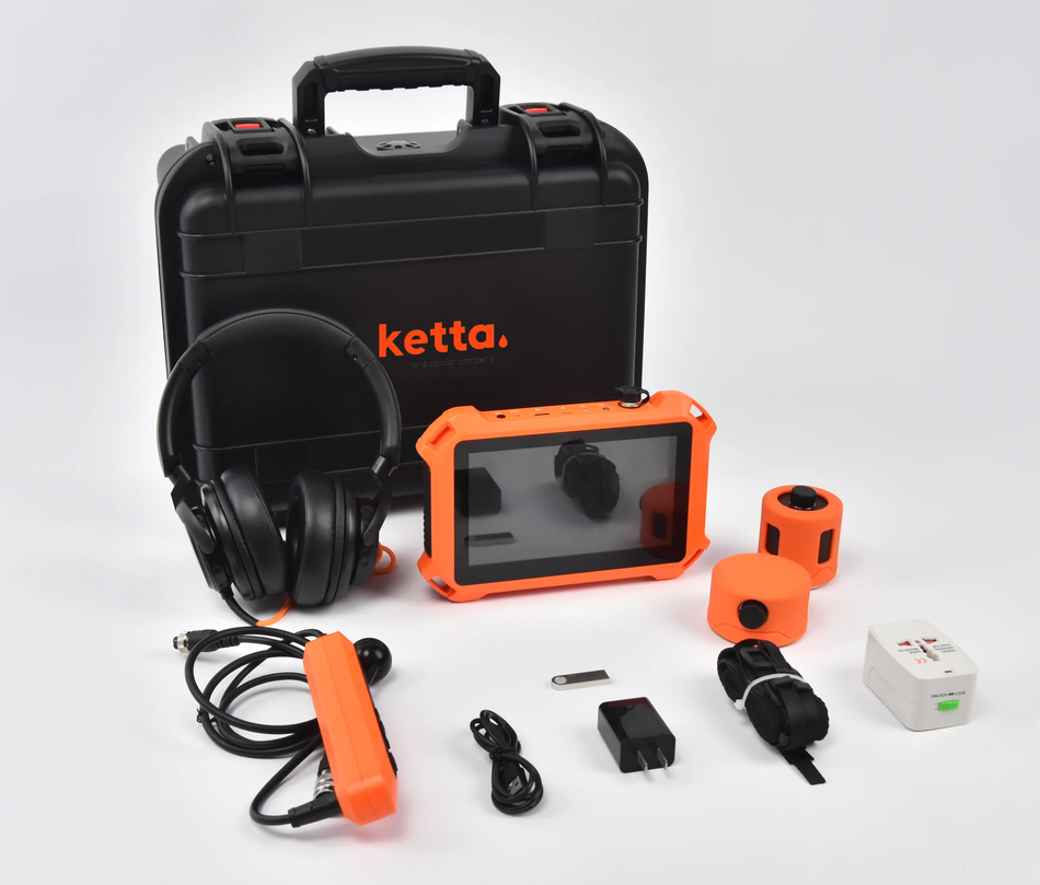 Ketta DT125A New Generation leak detector kit - for indoor use only pressure pipeline leak detection