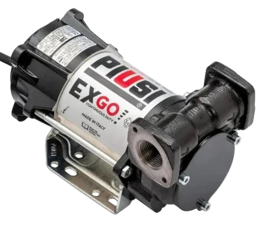 Piusi EXGO! 12v fuel pump for petrol diesel and kerosene (IECEx certified) with 5 m cable kit 32 lpm 1.2 bar