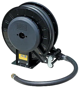 Piusi F0075 series retractable hose reel for oil and diesel assembled with hose 10 bar (145 psi)