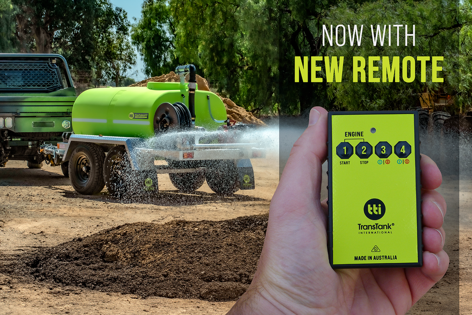 TTi FirePatrol15 trailer 1000 litre for fire fighting and wash-down (ready to road-register)