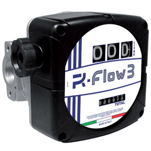 Adam R-Flow 3C flow meter 1 inch BSP(F) for diesel and oil 20 to 120 l ...