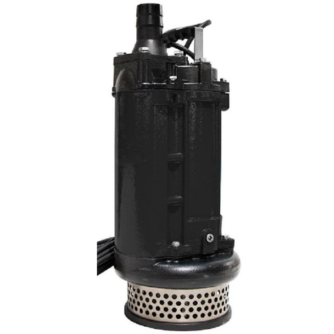 Ketta KT-322 Contractor submersible pump 75 mm (3 inch) hose tail 2.2 kW (3 hp) 415v 3 phase 800 lpm 22 m head