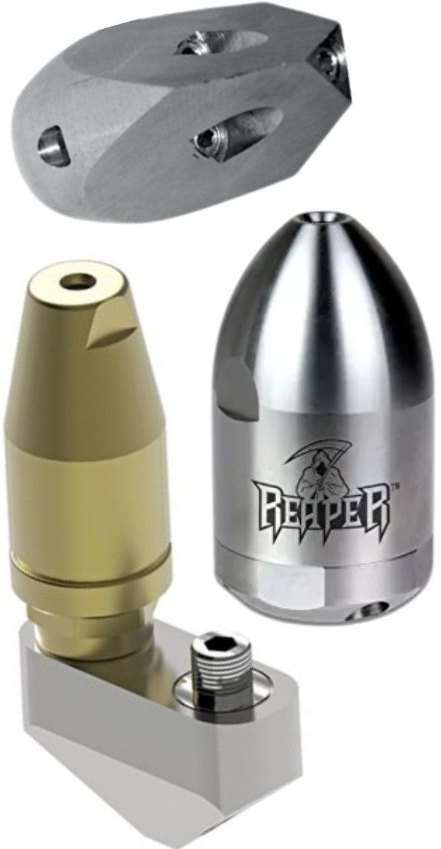 Ketta KIT500A 3 piece sewer jetter drain nozzle kit for 21-34 lpm