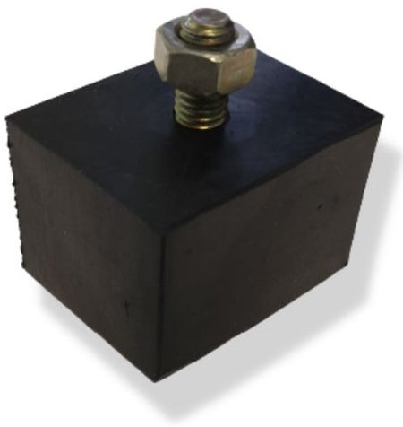 Rubber Feet Retangular Ketta M1676 rectangular rubber foot mount to suit roll frames etc with ...
