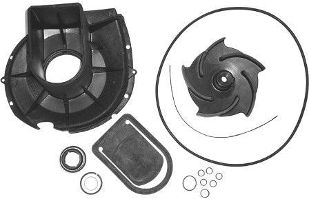 Pacer P-99-BUNA4 S series pump full refurbish kit with 4 vane 975 impeller and Buna-N Nitrile seal kit