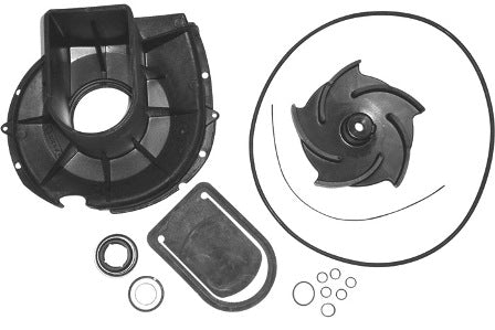 Pacer P-99-BUNA5 S series pump full refurbish kit with 5 vane 706 impeller and Buna-N Nitrile seal kit