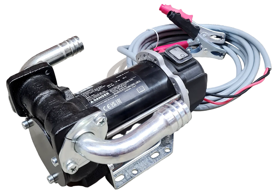 Piusi 3000 diesel pump kit 12v with complete hose kit and automatic fuel nozzle 50 lpm